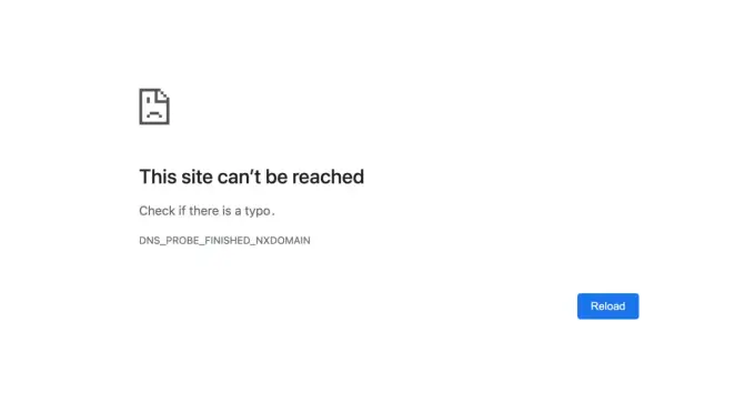 dns_probe_finished_nxdomain - Jak naprawić ten błąd?