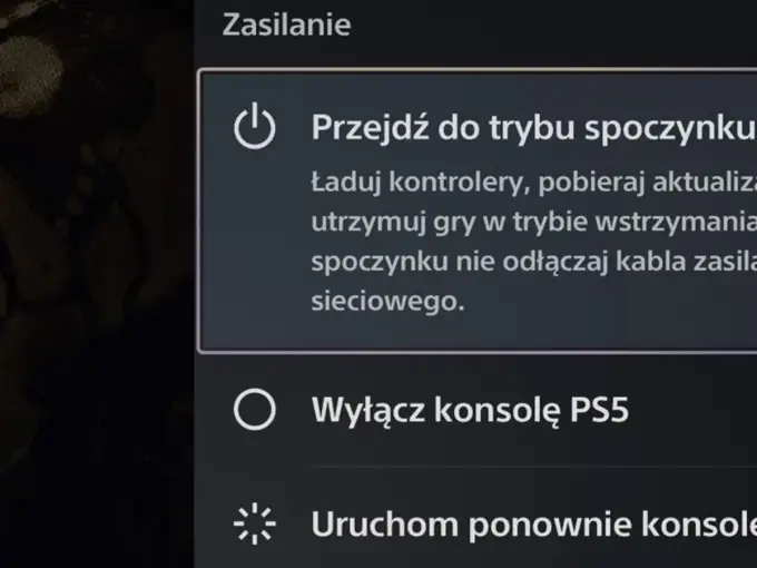 Jak wyłączyć PS5? Tryb spoczynku a pełne wyłączenie - Poradnik
