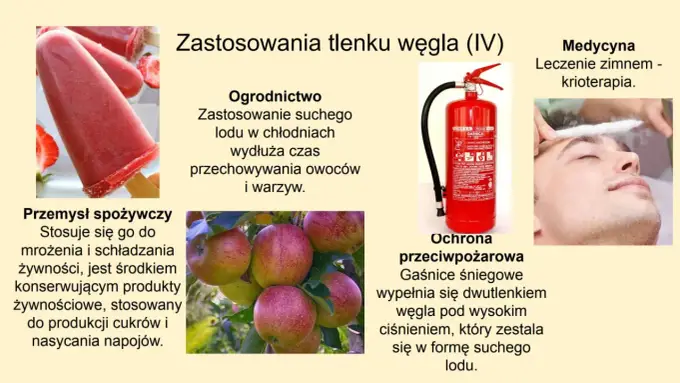 Tlenek węgla(IV) i CO2 - właściwości, reakcje i zastosowania
