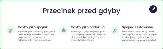 Przecinek przed "gdyby": Kiedy go postawić, a kiedy nie?