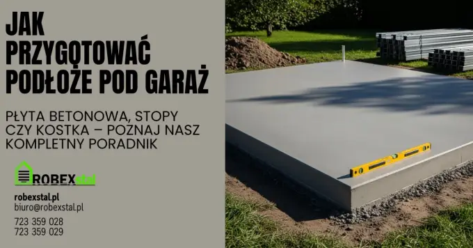 Jak przygotować podłoże pod garaż blaszany? Poradnik krok po kroku