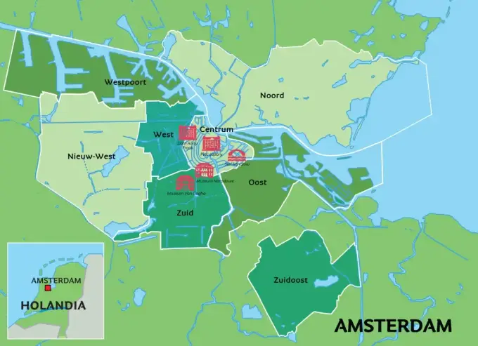Gdzie leży Amsterdam? Położenie, kanały i sekrety miasta