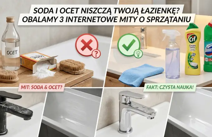 Ocet niszczy fugi? Sprawdź bezpieczne metody czyszczenia!
