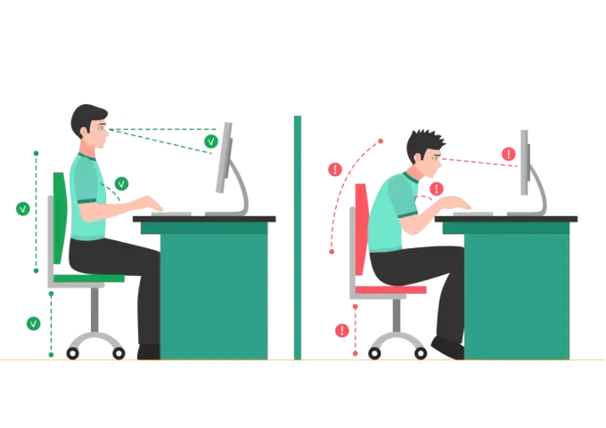 Ergonomia pracy - Jak ustawić stanowisko, by nie bolało?