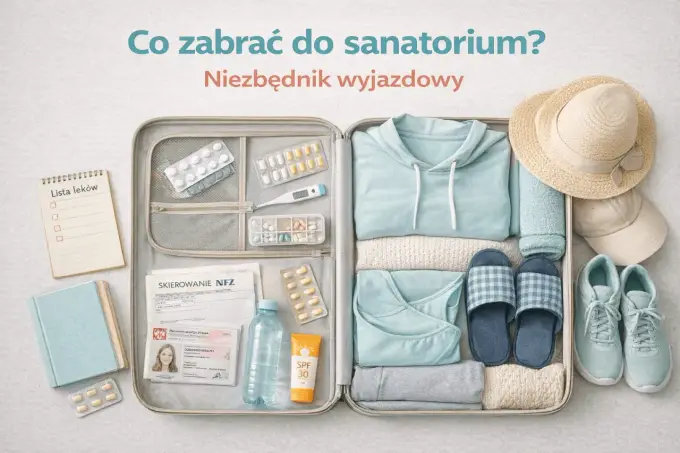 Co zabrać do sanatorium? Kompletna lista niezbędnych rzeczy (21 dni)