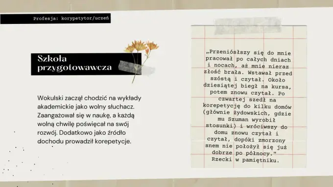 Życiorys Stanisława Wokulskiego: Od romantyka do pozytywisty