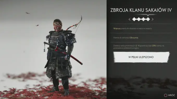 Zbroja Kenseia Ghost of Tsushima - Czy warto?