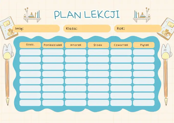 Klasa 4 - Przedmioty, plan lekcji. Jak przygotować dziecko?