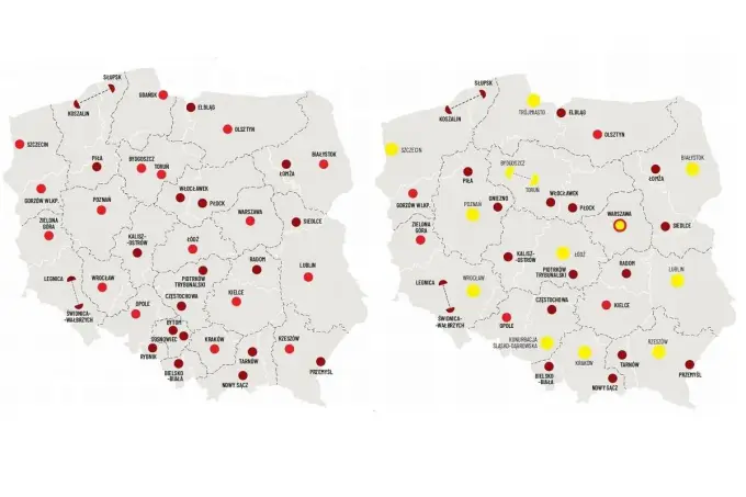 Województwa w Polsce - 16 regionów i ich stolice. Sprawdź!
