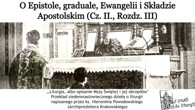 Epistoła - co to jest? Jak czytać listy apostolskie w liturgii?