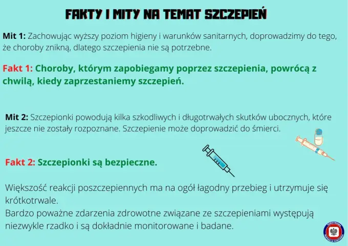 Szczepienia - Jak rozmawiać i odróżnić fakty od mitów?