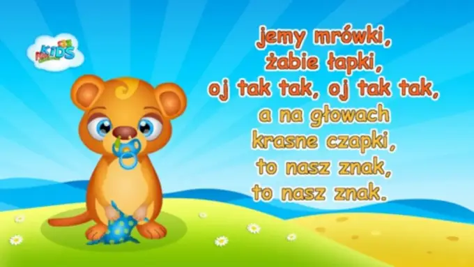 Krasnoludki - tekst, autorstwo i jak śiosenki z dziećmi?