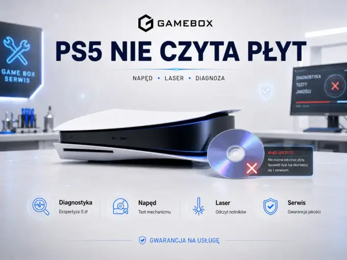 PS5 nie czyta płyt? Napraw to! Poradnik krok po kroku