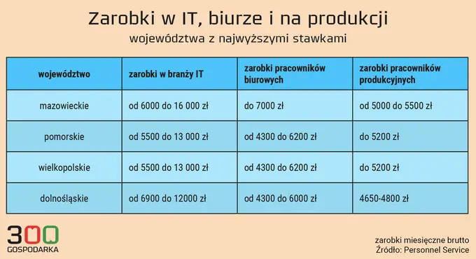 Zarobki w IT - Gdzie są największe pieniądze?