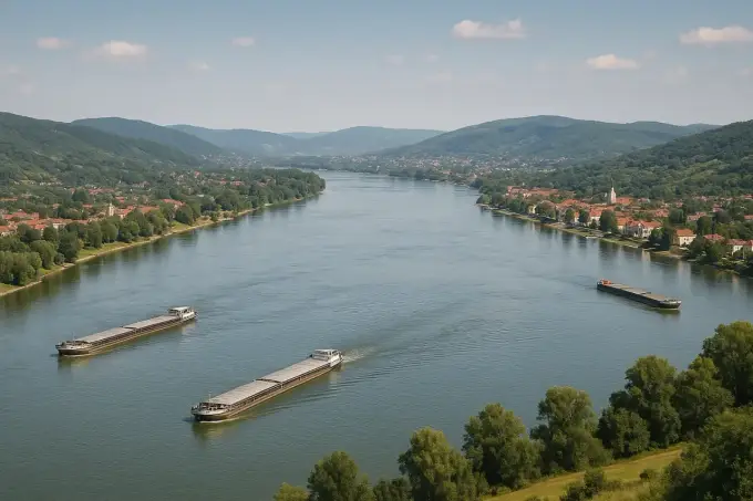 Miasta nad Dunajem - Znaczenie i podział na odcinki rzeki