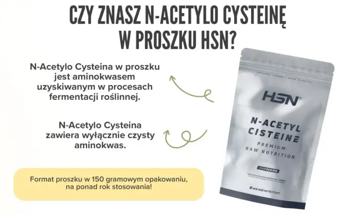 Cysteina - Rola, źródła i suplementacja - Kiedy warto wybrać NAC?