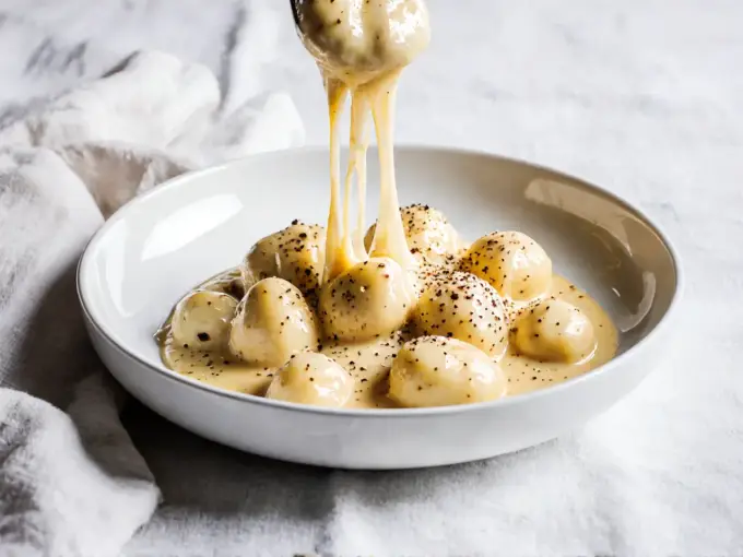 Gnocchi w sosie serowym - przepis na idealny kremowy obiad