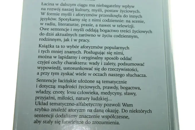 Sentencje łacińskie - Poznaj ich znaczenie i unikaj częstych błędów