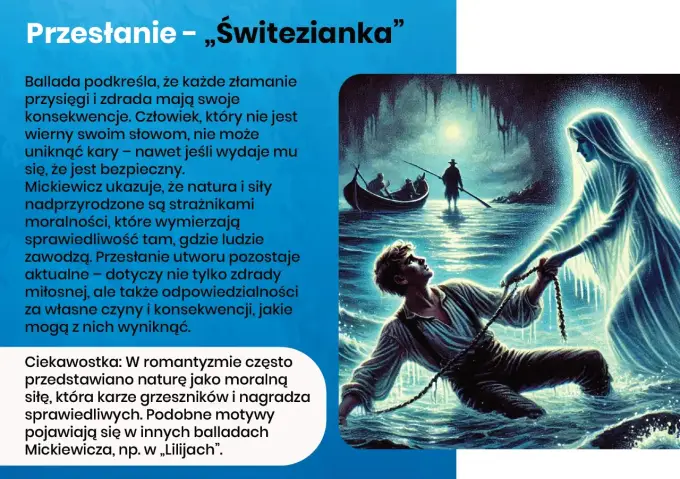 Świtezianka - streszczenie, sens finału i motywy