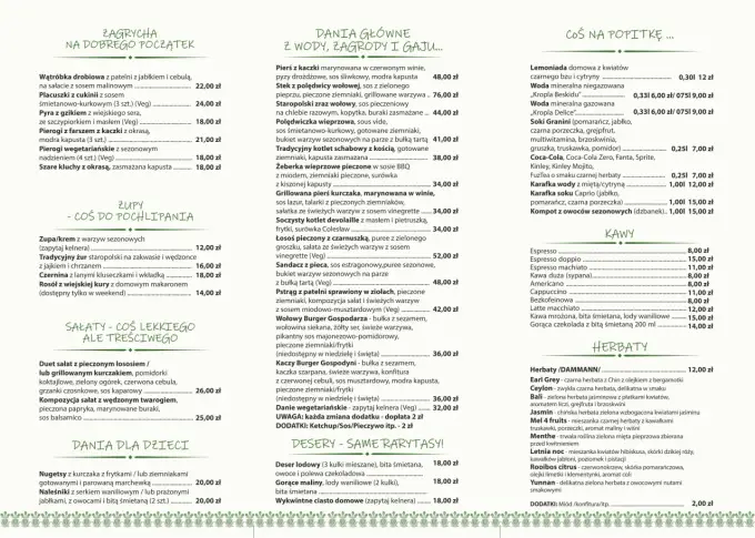 Karczma na Lednicy: Menu, Ceny, Imprezy i Opinie