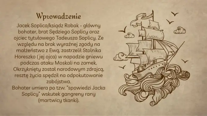 Przemiana Jacka Soplicy - Jak Robak odkupił winy?