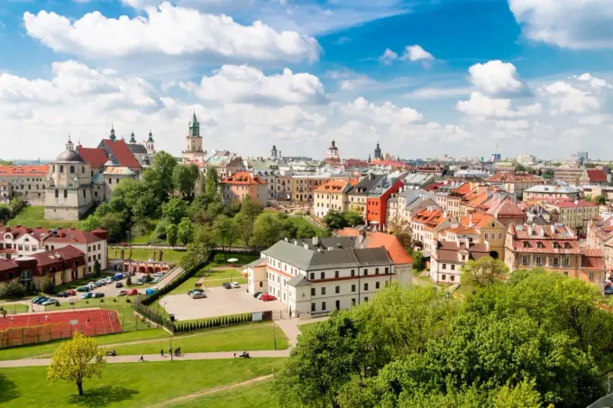 Lublin: Wysokość nad poziomem morza i punkty skrajne