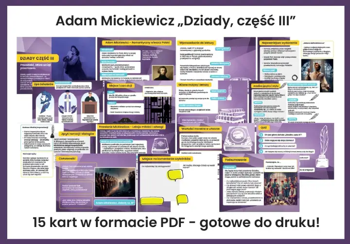 Dziady cz. III - Bohaterowie bez chaosu? Sprawdź mapę!