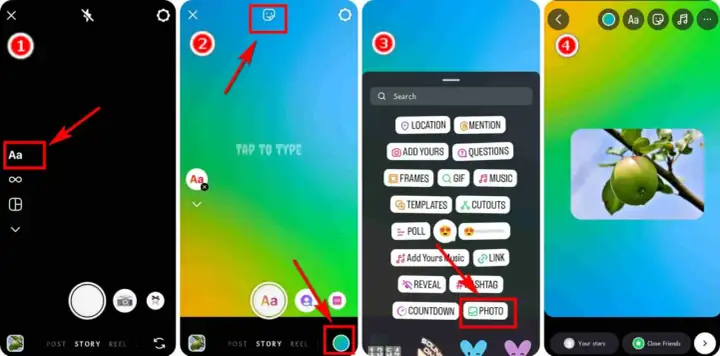 Jak zmienić tło w relacji na Instagramie - Poznaj 3 proste sposoby