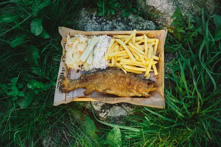 Menu Stawy Biskupie: Pstrąg i inne dania - poznaj ofertę!