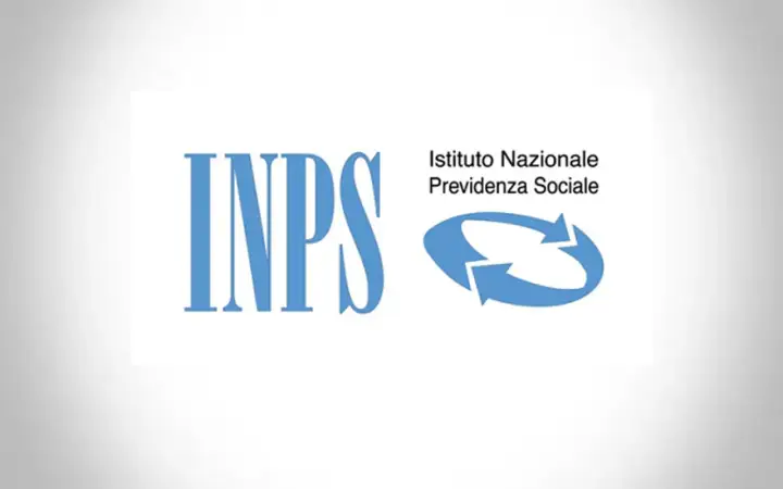 Logo INPS, Istituto Nazionale Previdenza Sociale. Simbolo di un ciclo con frecce. Utile per la seconda visita INPS per invalidità.
