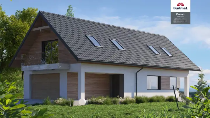 Blachodachówka Como - parametry, montaż i efekt na dachu