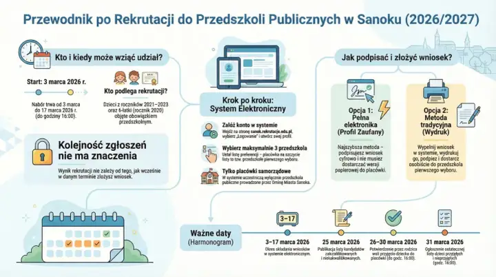 Jak sprawdzić wyniki rekrutacji do przedszkola? Instrukcja krok po kroku