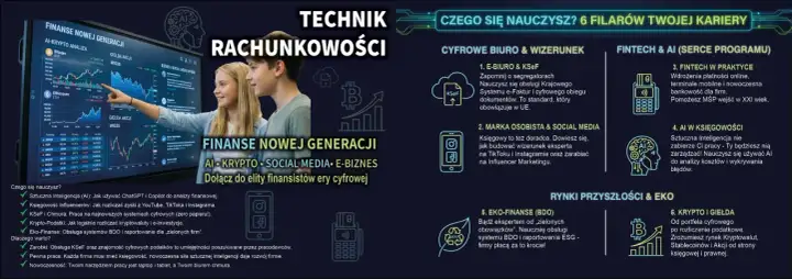 Technik rachunkowości - Jak zdobyć zawód i czy warto w 2026 roku?