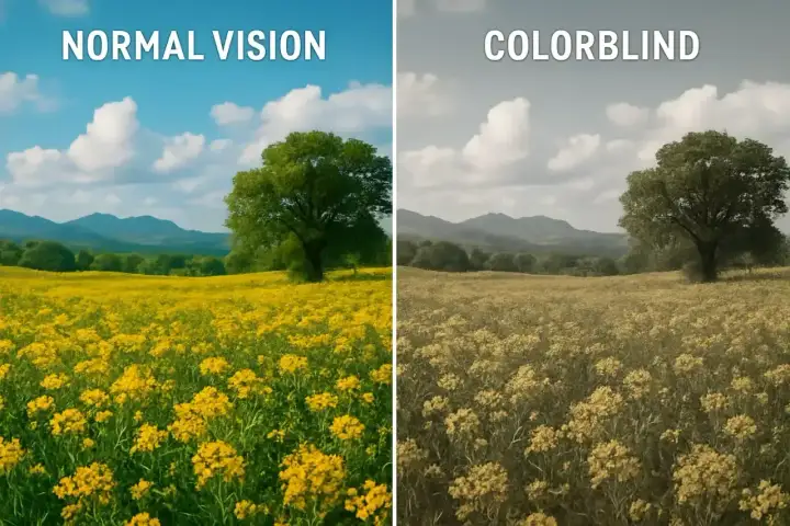 Daltonizm - jak rozpoznać zaburzenie widzenia barw?