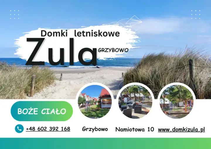 Domki Zula Grzybowo: Twój wymarzony urlop blisko plaży