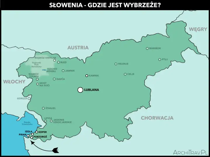Słoweńskie wybrzeże - plan na 2-4 dni. Piran, Portorož i nie tylko!