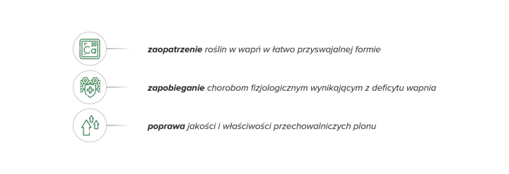 Wapnovit Turbo dawkowanie: zaopatrzenie roślin w wapń, zapobieganie chorobom i poprawa jakości plonu.