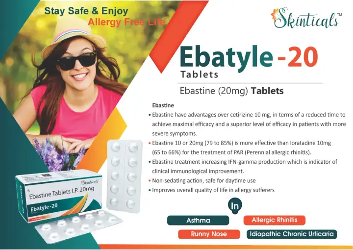 Evastix 20 mg - kiedy mocniejsza ebastyna ma sens?