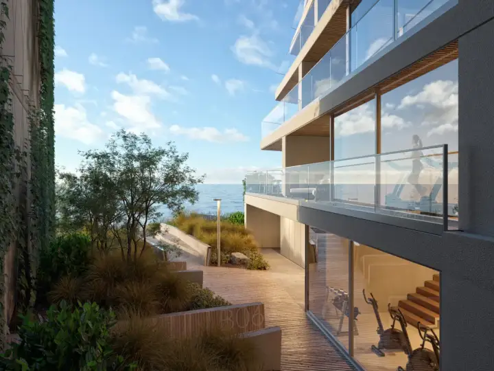 Nowe apartamenty nad morzem z siłownią i widokiem na ocean. Sprawdź ceny apartamentów nad morzem.