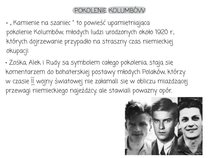 Alek z Kamieni na szaniec - Analiza postaci, cechy, znaczenie