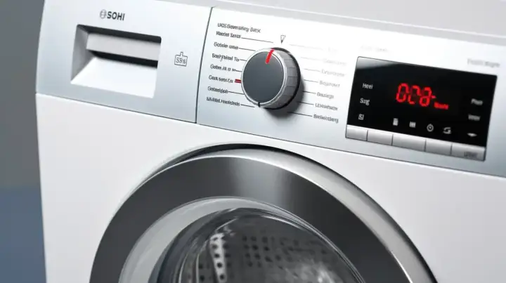 Błąd E18 w pralce Bosch - co sprawdzić, zanim wezwiesz serwis?