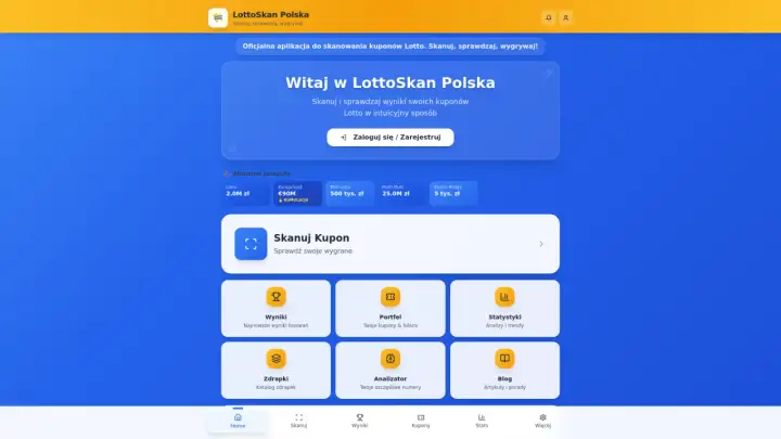 Aplikacja LOTTO - Jak skanować zdrapki i sprawdzić wygraną?