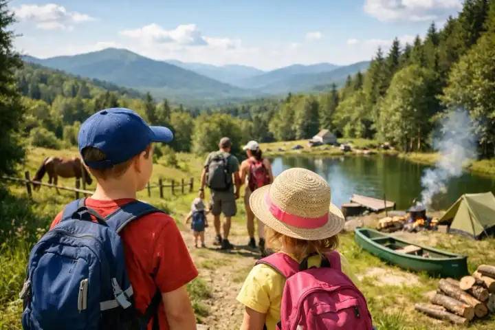 Bieszczady z dziećmi - Jak zaplanować wyjazd bez stresu?