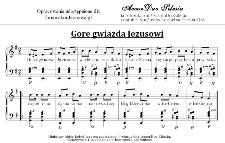 Gore gwiazda Jezusowi na gitarze: Proste chwyty i bicie