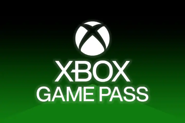 Logo Xbox Game Pass na zielonym tle.