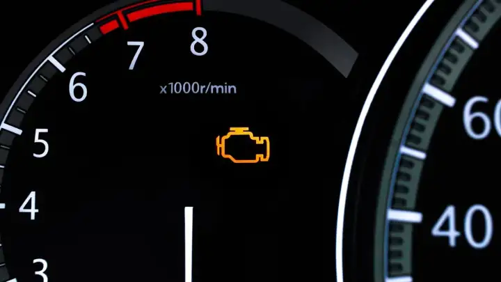 Pomarańczowa kontrolka silnika na desce rozdzielczej. Zastanawiasz się, jak skasować błąd check engine bez komputera?