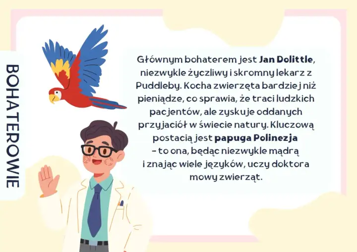 Dlaczego doktor Dolittle zaczął leczyć zwierzęta - To nie przypadek