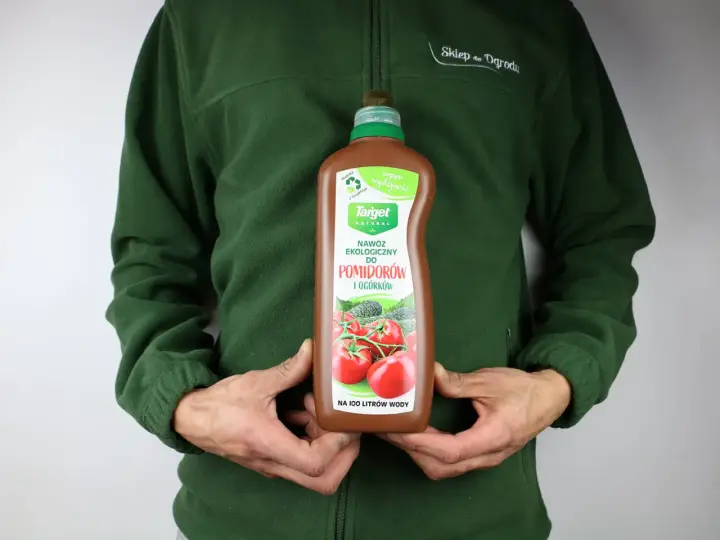 Naturalny nawóz do pomidorów i ogórków Target. Ekologiczny, wydajny płyn dla Twoich warzyw.