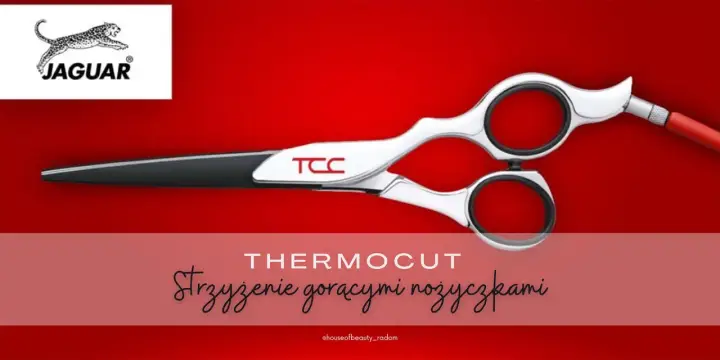 Nożyczki Jaguar TCC Thermocut do strzyżenia gorącymi nożyczkami.