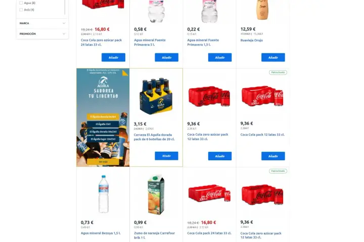 Ceny napojów w Hiszpanii: woda 0,73€, piwo 3,15€, Coca-Cola 9,36€. Czy w Hiszpanii jest drogo? Zależy od produktu.